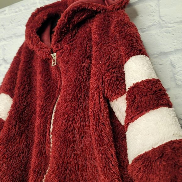 Sovereign Code Cassia Faux Fur Zip Hooded Jacket - Picture 4 of 5